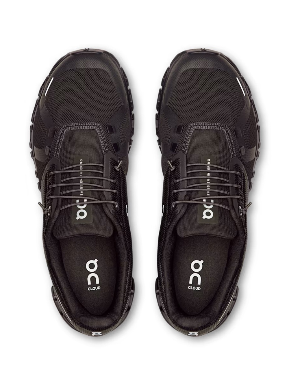 On Running Cloud 6 Waterproof Men's Black Running Shoes - size 10 M